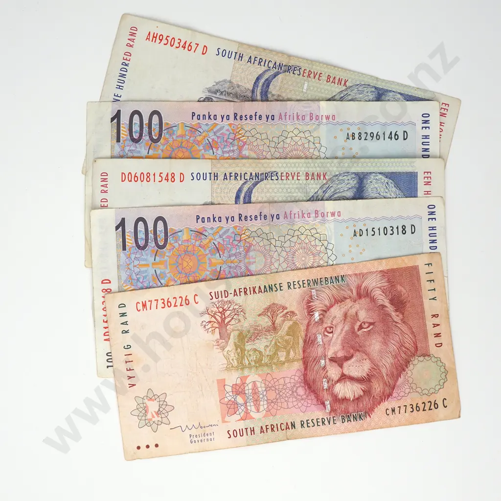 SOUTH AFRICA 450 rand, approximately NZD $46 Image 1++