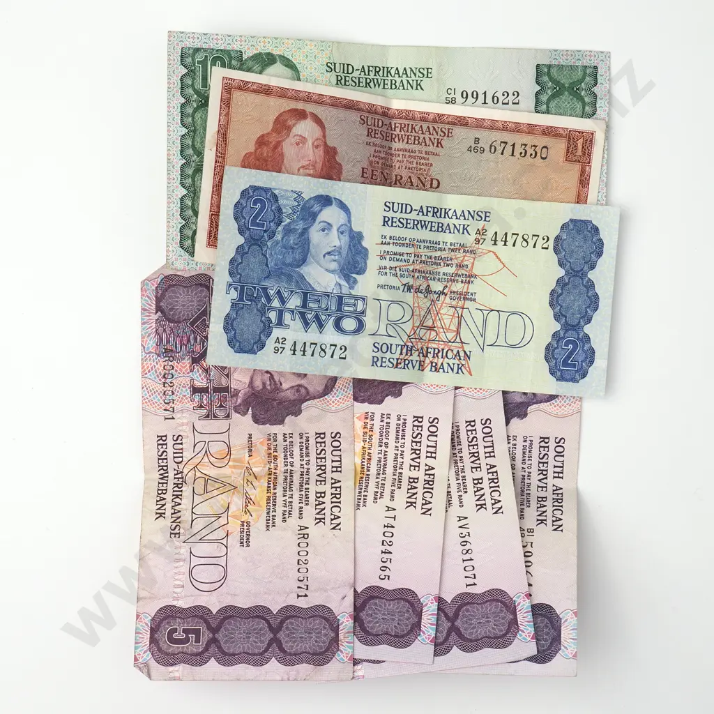 SOUTH AFRICA Assorted lot of notes Image 1++