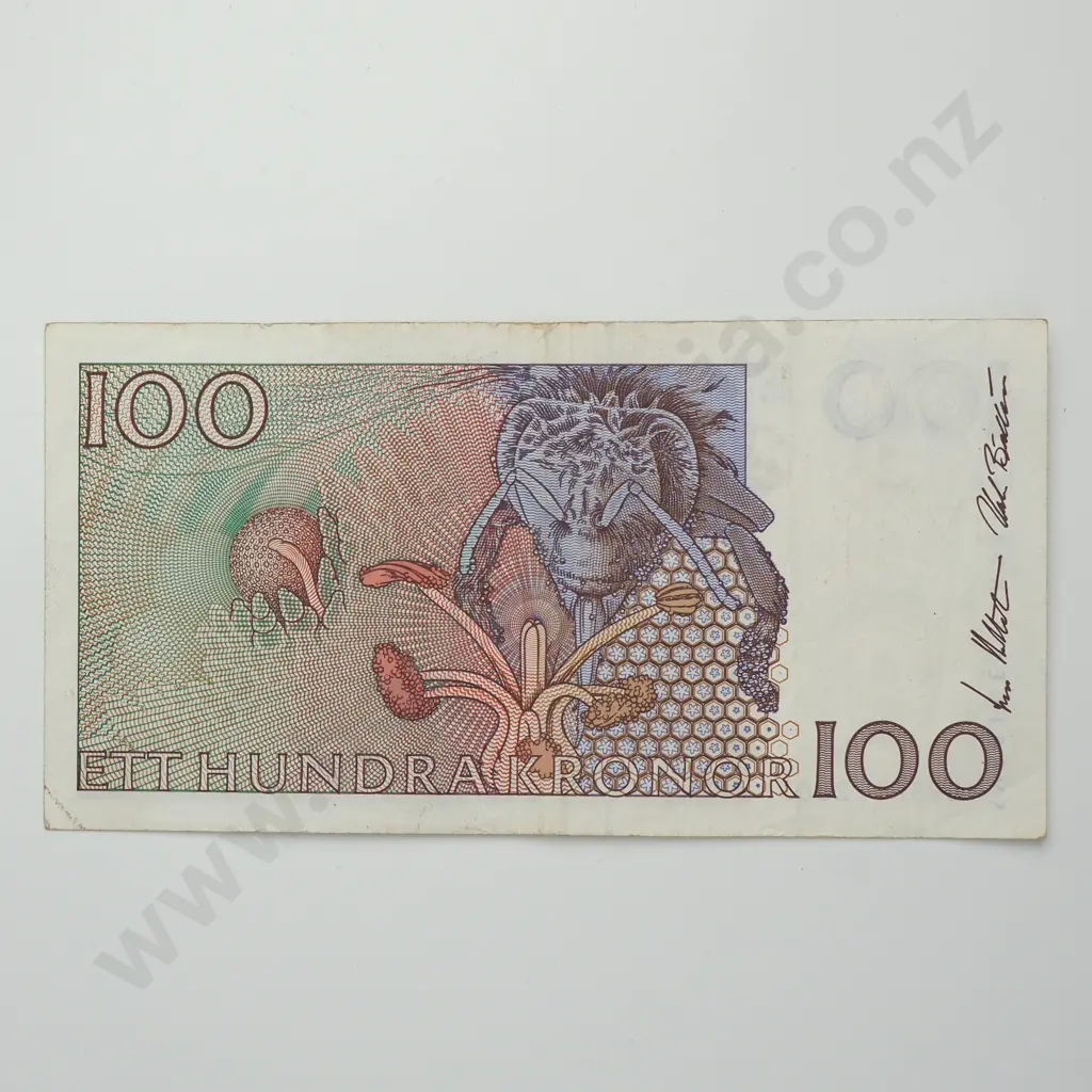 SWEDEN 100 kronor, 2001, VF Image 1++