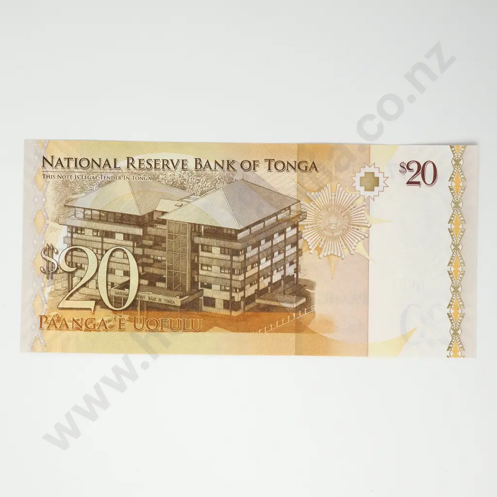 TONGA 20 pa'anga, 2008, UNC Image 1++