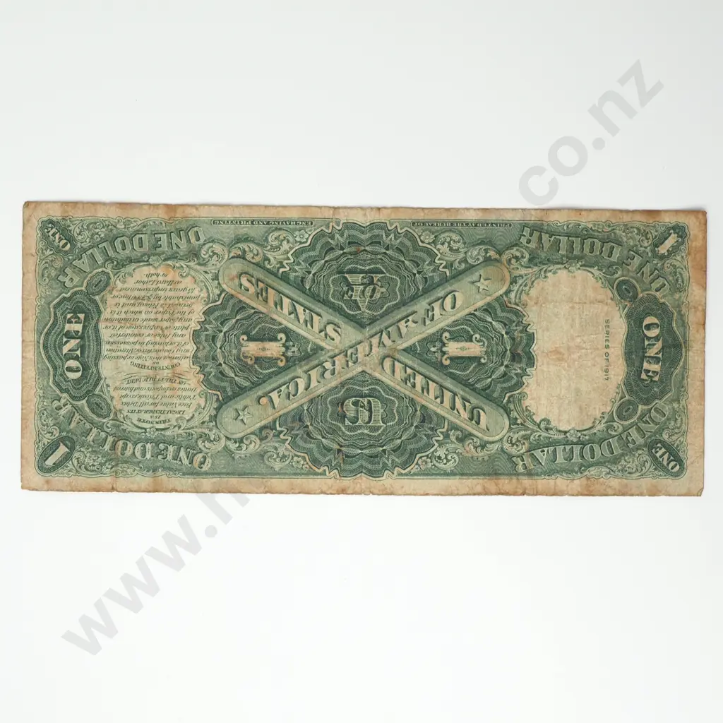 USA 1 dollar, 1917, VG Image 1++