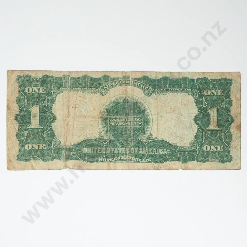 UNITED STATES 1 dollar silver certificate, 1899, VG Image 1++
