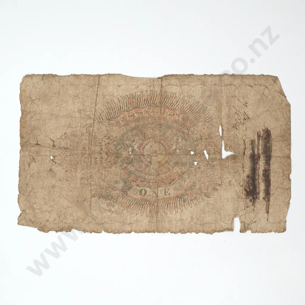 ENGLAND Mevagissey Bank 1 pound, 1822 Image 1++