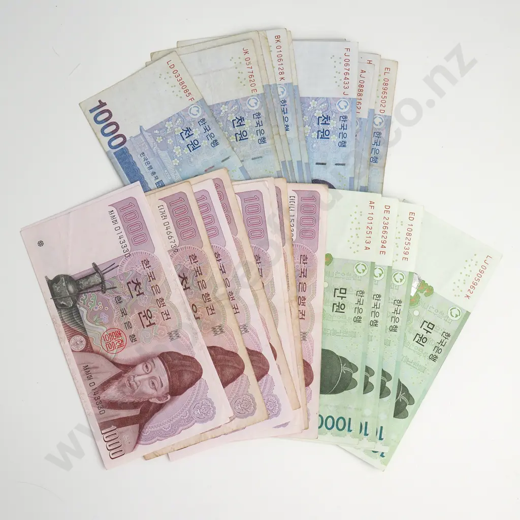 SOUTH KOREA 67,000 won, approximately NZD $77 Image 1++