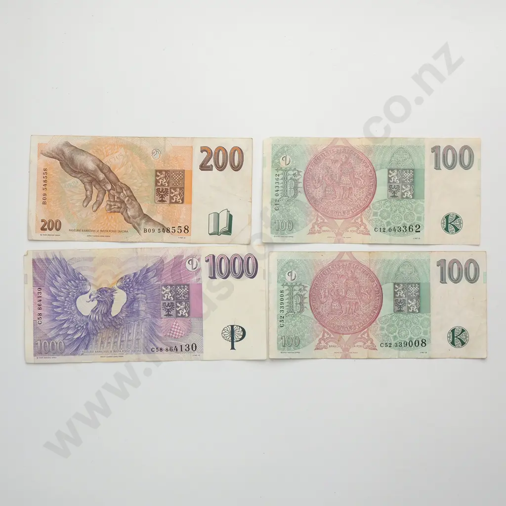 CZECH REPUBLIC 1400 koruna, approximately NZD $114 Image 1++