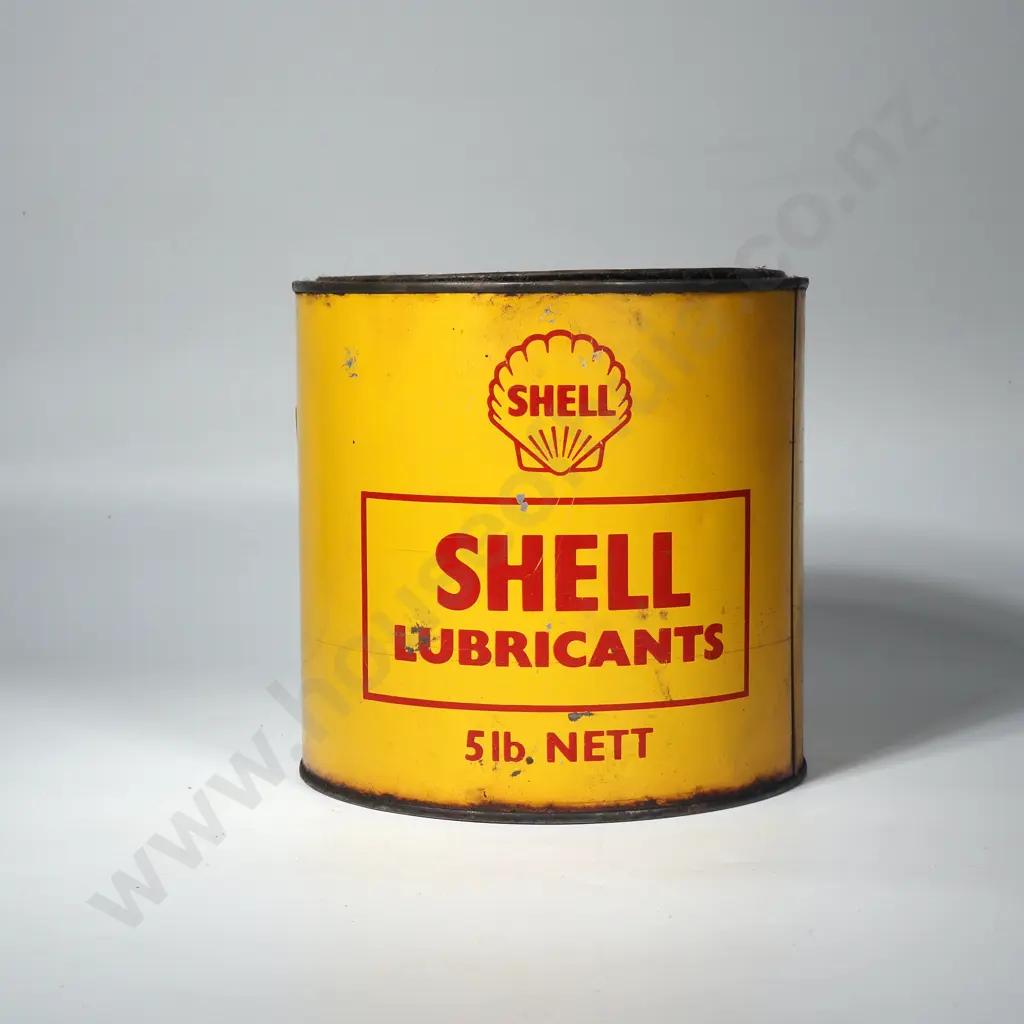 Vintage Shell Alvania  Lubricants (Grease)  Tin. 5lb Image 1++