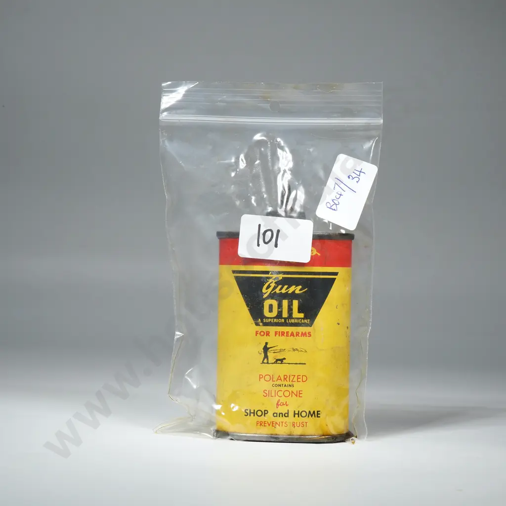 Vintage Outers 445 Gun Oil Tin Image 1++