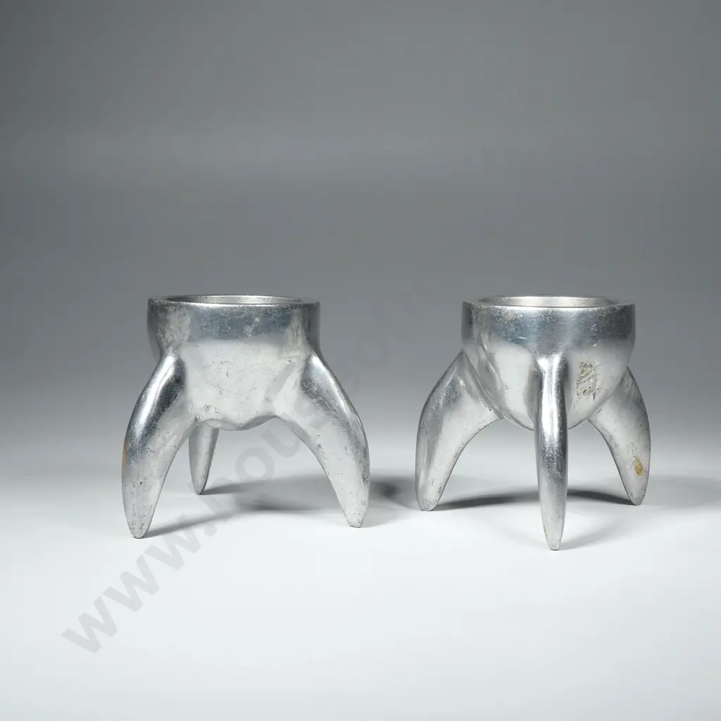 Pair of Aluminium Egg Cups  Image 1++