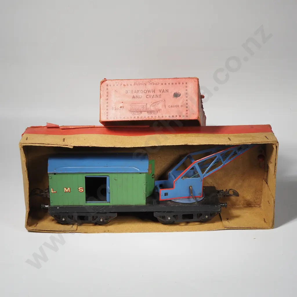 Hornby Gauge ) Breakdown Van & Crane  In Original Box Image 1++