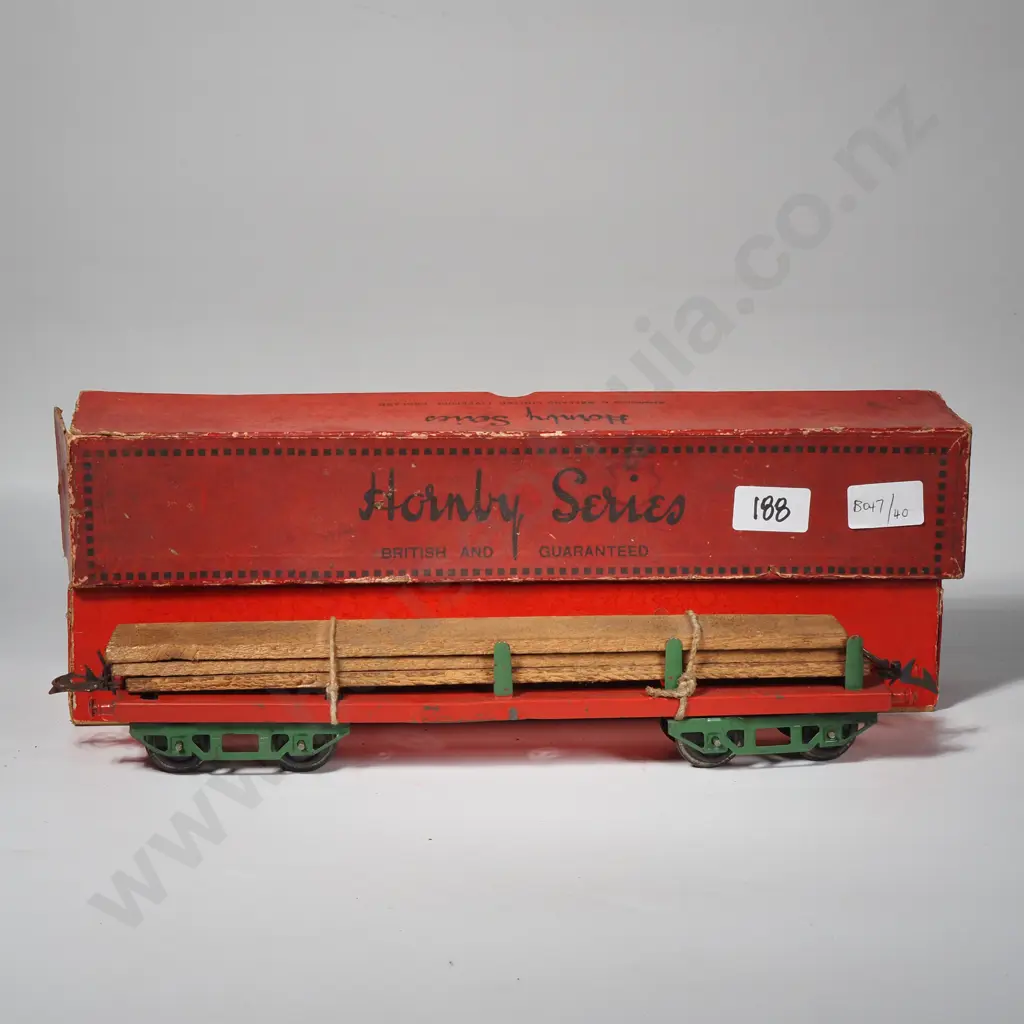 Hornby Series Gauge) Timber Wagon No 2 In Original Box Image 1++