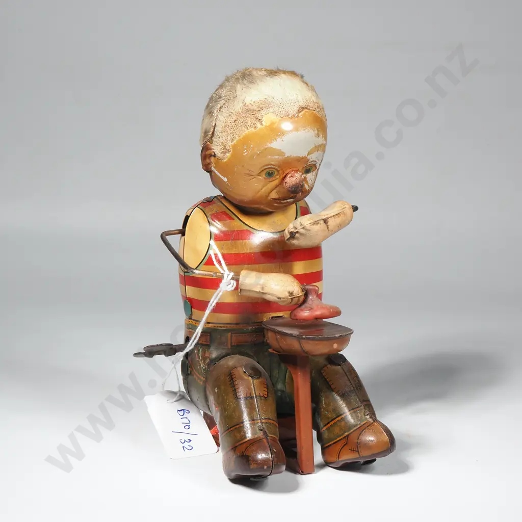 Alps Little Cobbler Shoemaker/Little Cobbler Mechanical Toy a/f Image 1++
