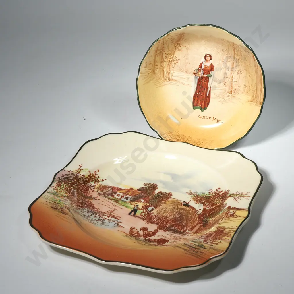 x2 Country Scene Royal Doulton Pieces  Image 1++