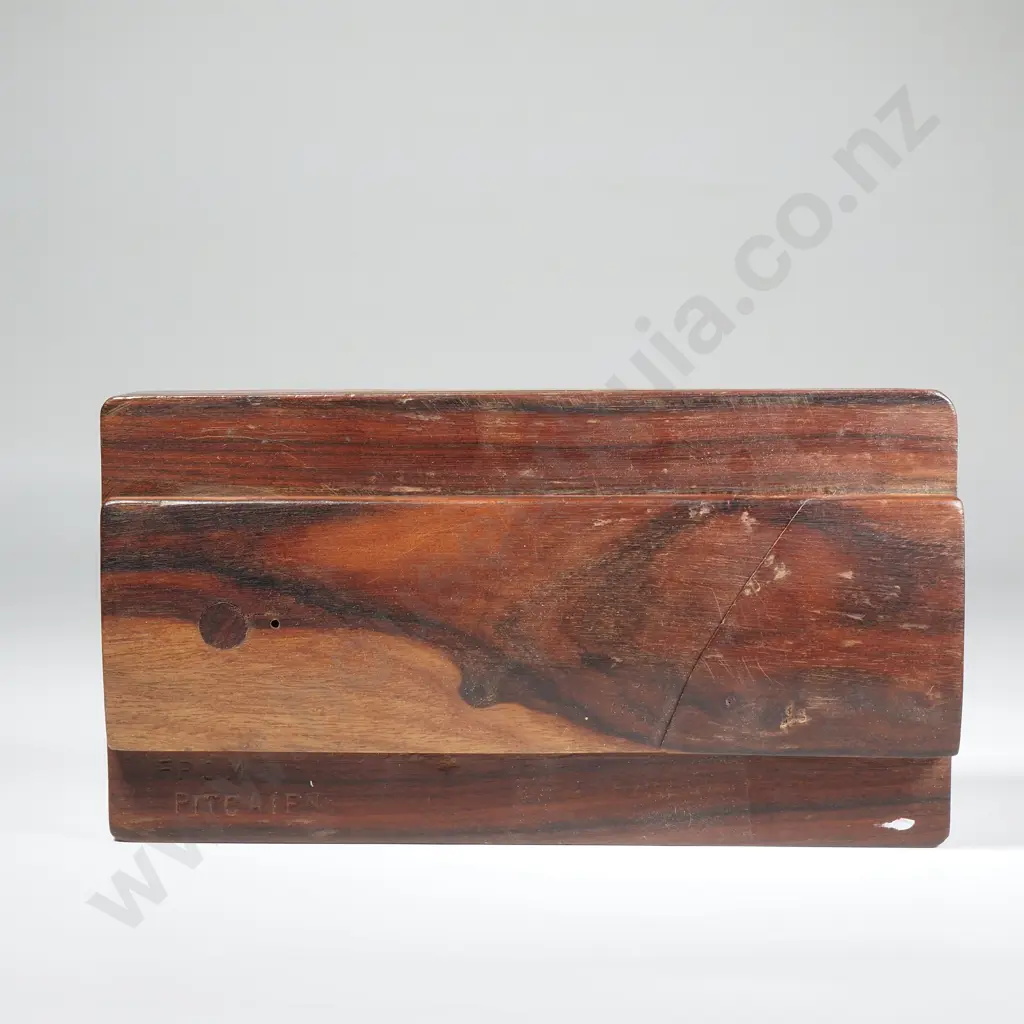 Vintage Pitcairn Island Wooden Puzzle Box Image 1++