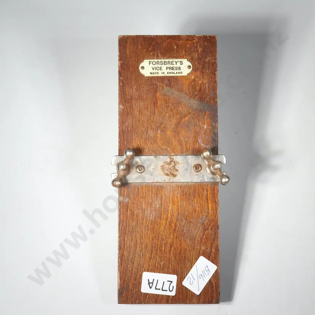 Vintage Forsbrey's Vice Press Image 1++
