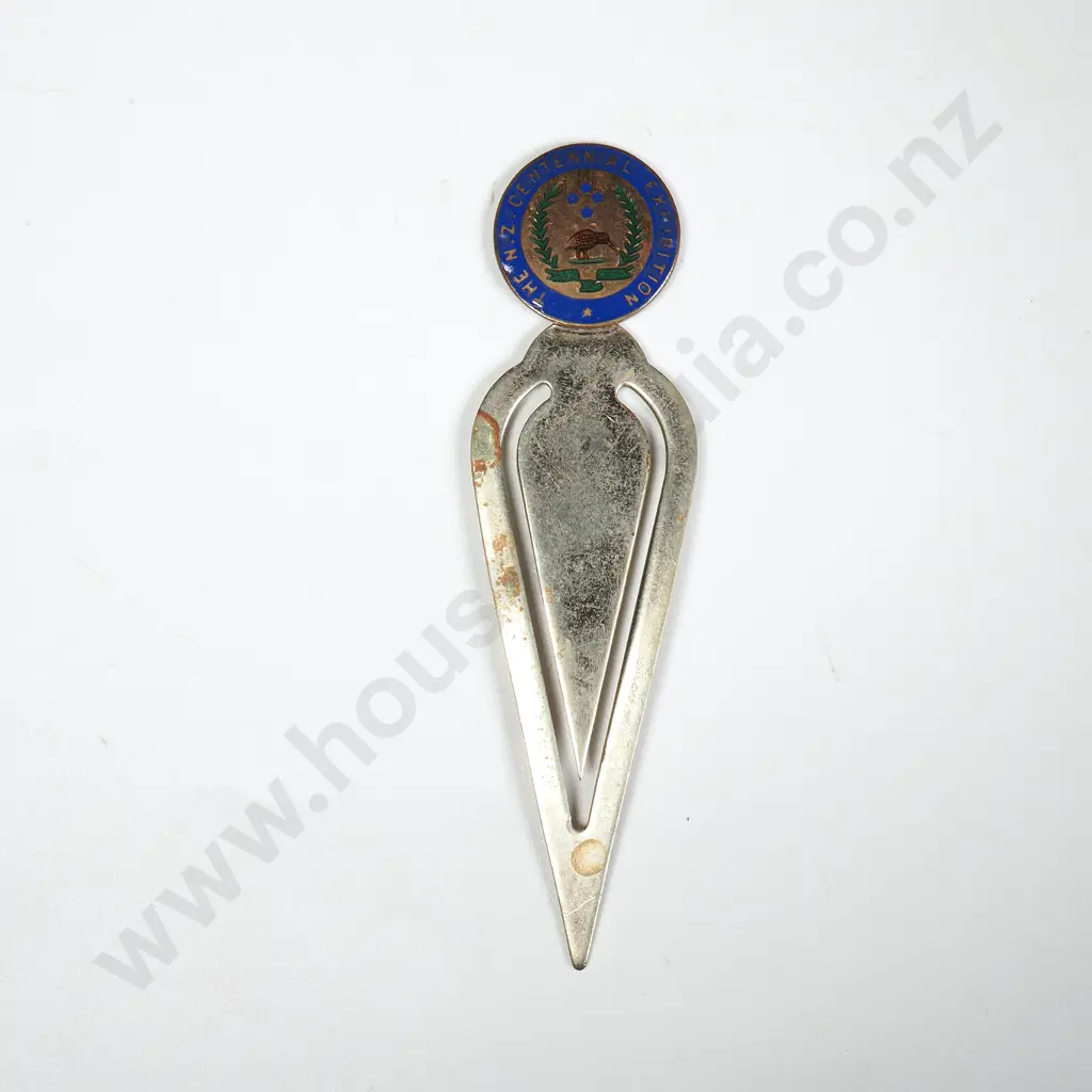 Vintage Souvenir Bookmark - The NZ Centennial Exhibition Image 1++