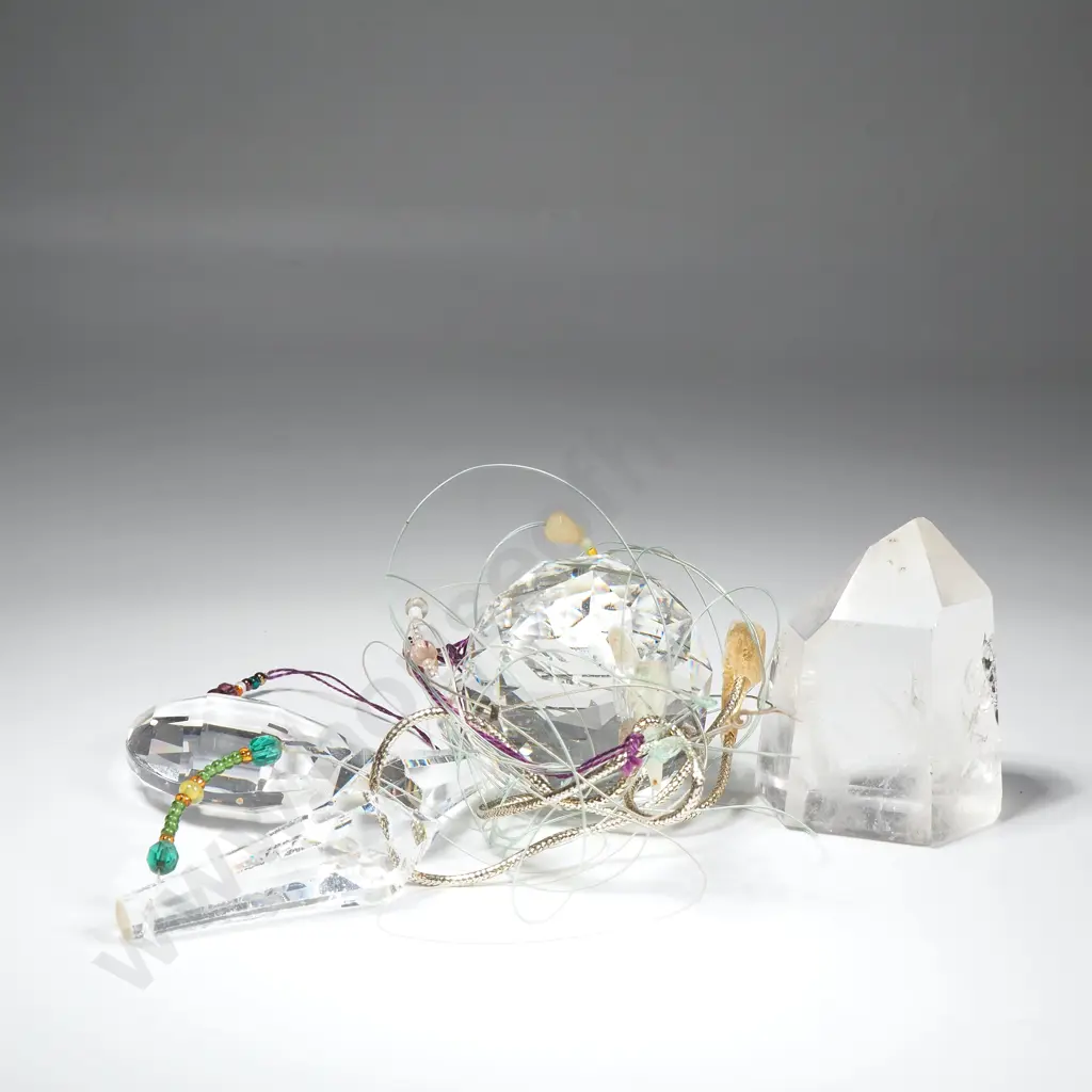 Assorted Faceted Crystals Image 1++