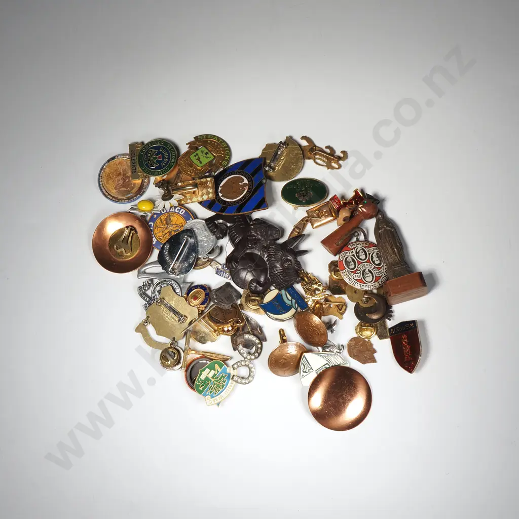 Collection of Cufflinks, Badges, Pins  Earrings Image 1++