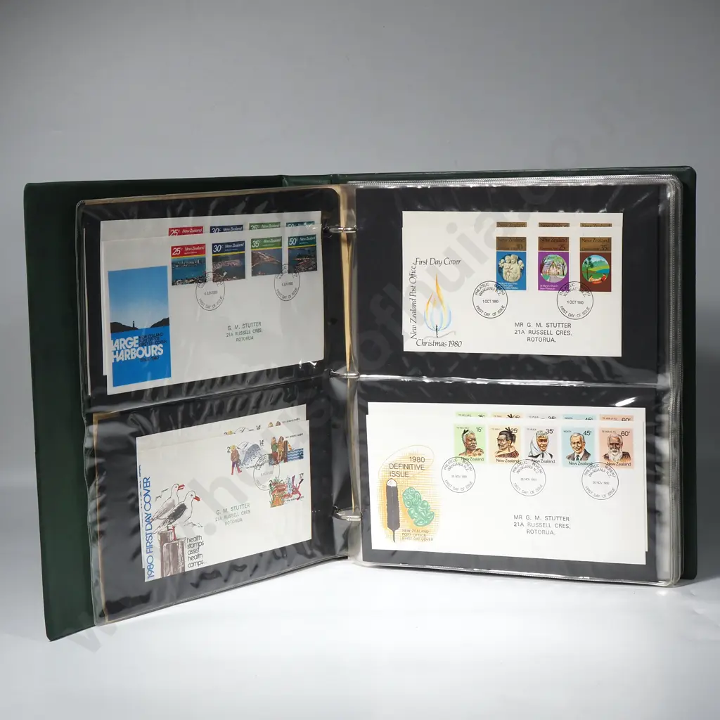 Philatelic Album Containing A Large Quantity Of First Day Covers From The Years 1980, 1982 & 1983  Image 1++