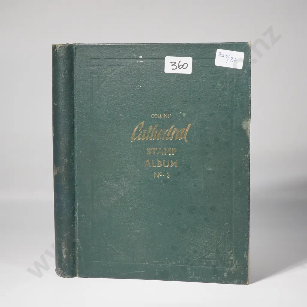 Assorted Stamp Album w Various Samps Image 1++