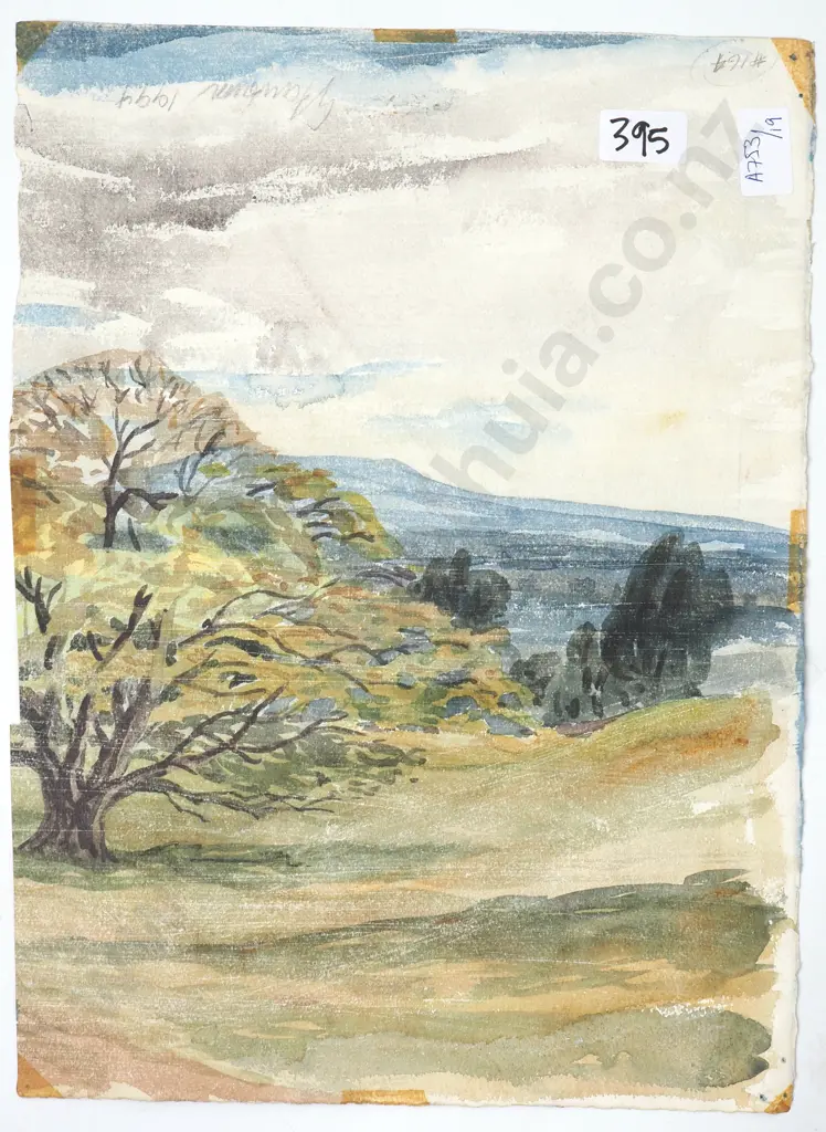 Geoff Fairburn - Double Sided Artwork, Watercolour Image 1++