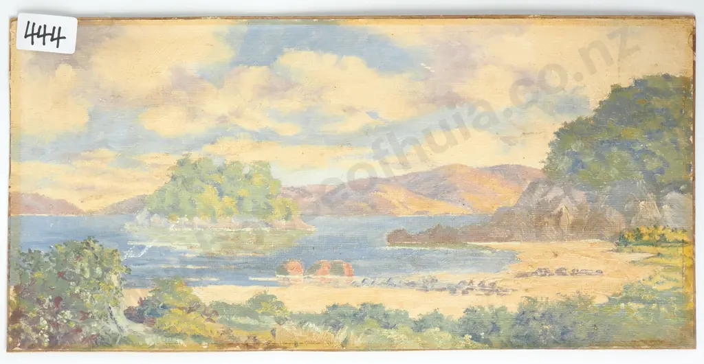 Artist Unknown - Landscape, Oil Image 1++