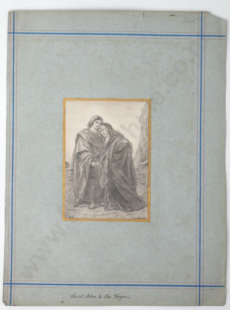 TP - Saint John & The Virgin, Pencil Image 1++