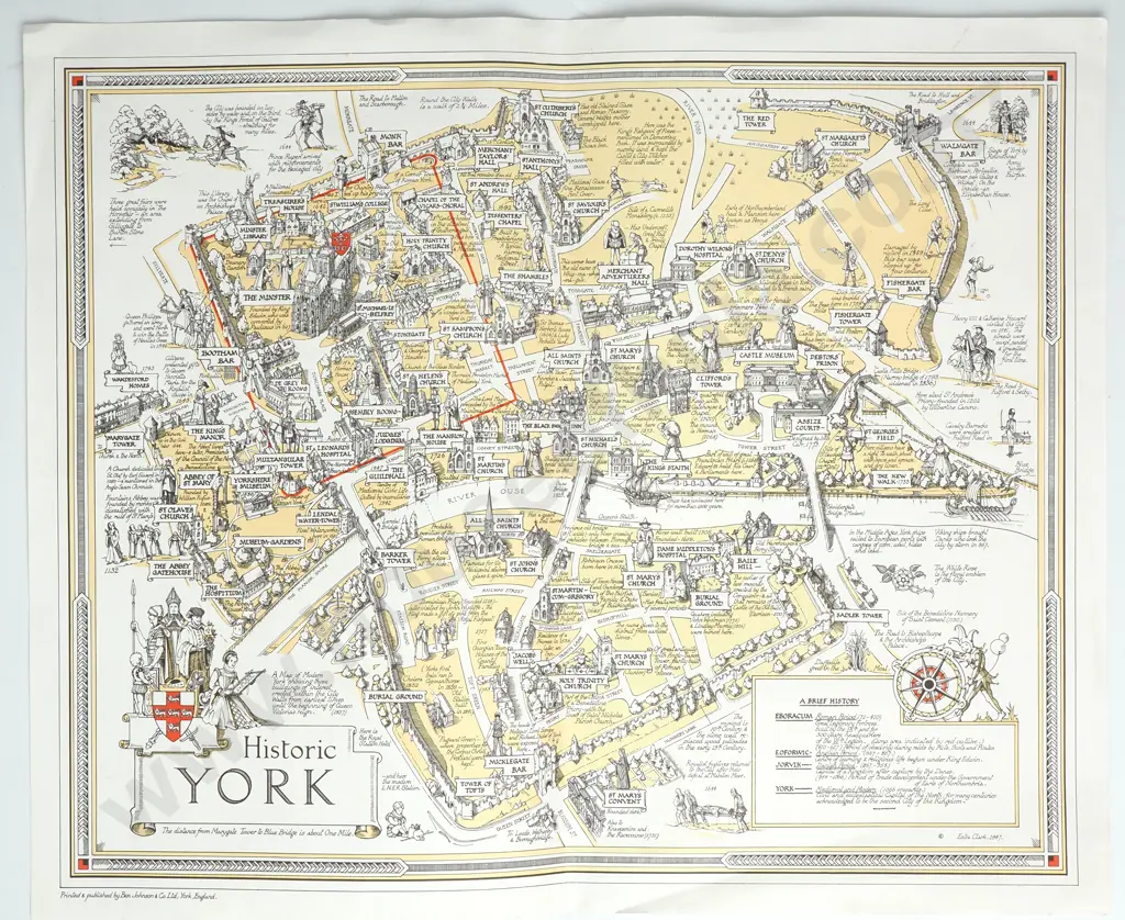 Ben Johnson & Co Ltd - Historic York, Map Image 1++