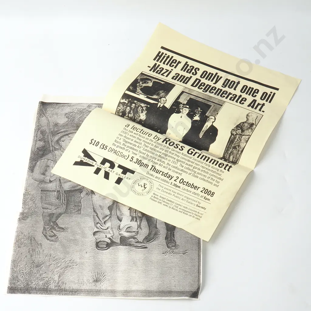 Unknown - Two Posters, Paper Image 1++