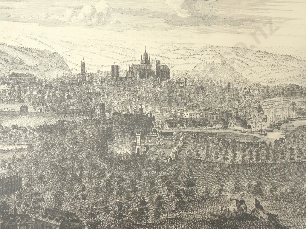 A. Wheaton & Co. - 'The South West Prospect Of The City Of Exeter' (1984) Image 1++