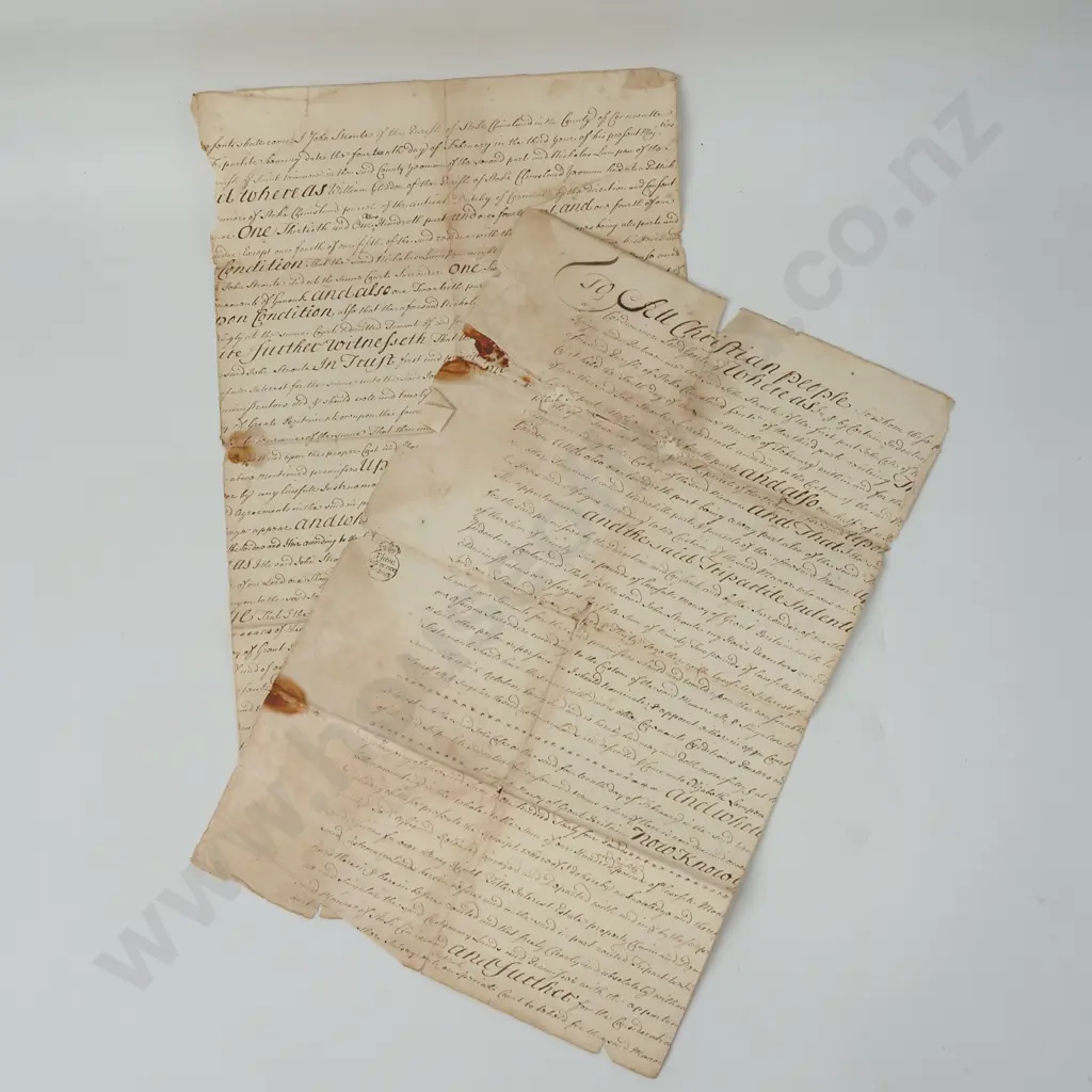 Will - 1734 - Seals Image 1++