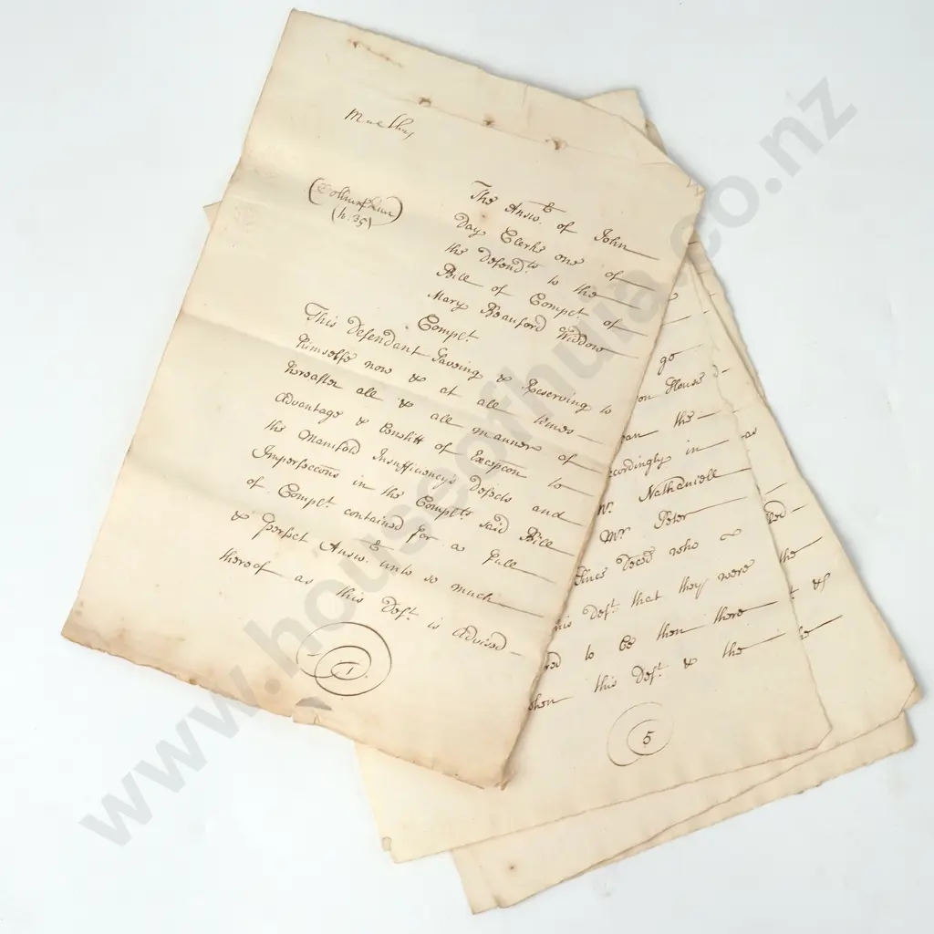 Legal Statement - undated Image 1++