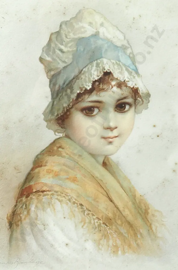 Frances Brundage- Little Dutch Girl, Print Image 1++