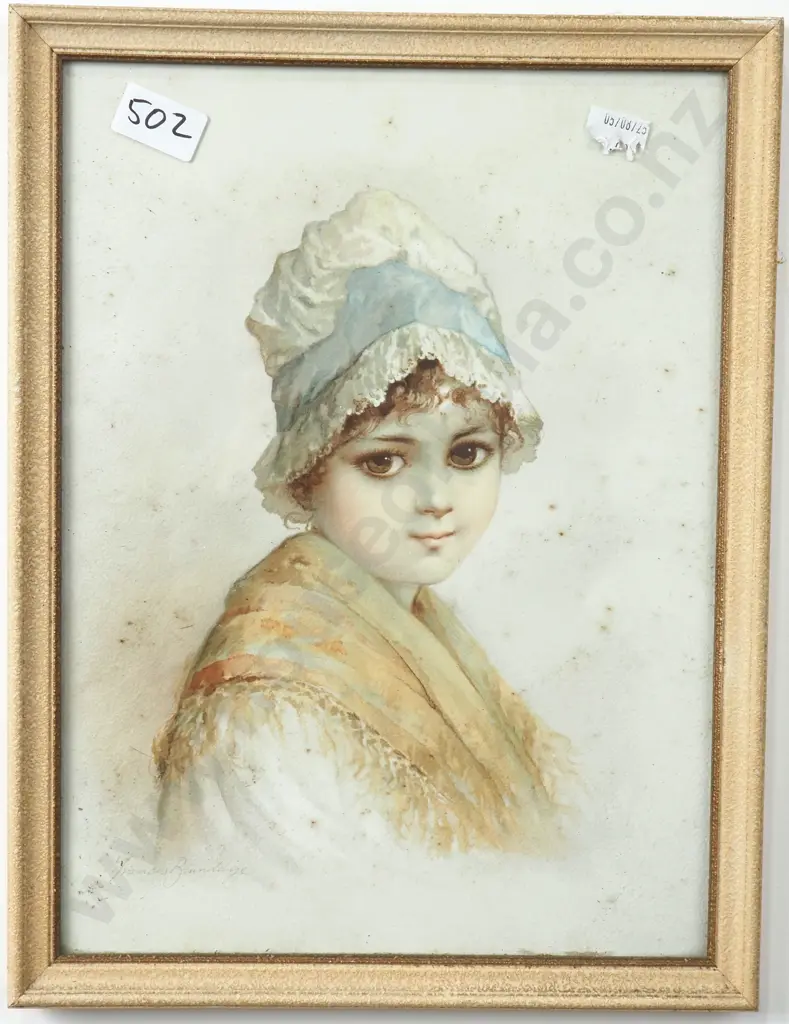 Frances Brundage- Little Dutch Girl, Print Image 1++