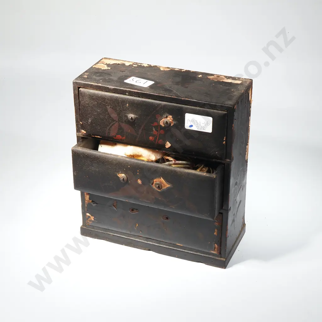 Vintage Japanese Jewellery Cabinet A/F Image 1++