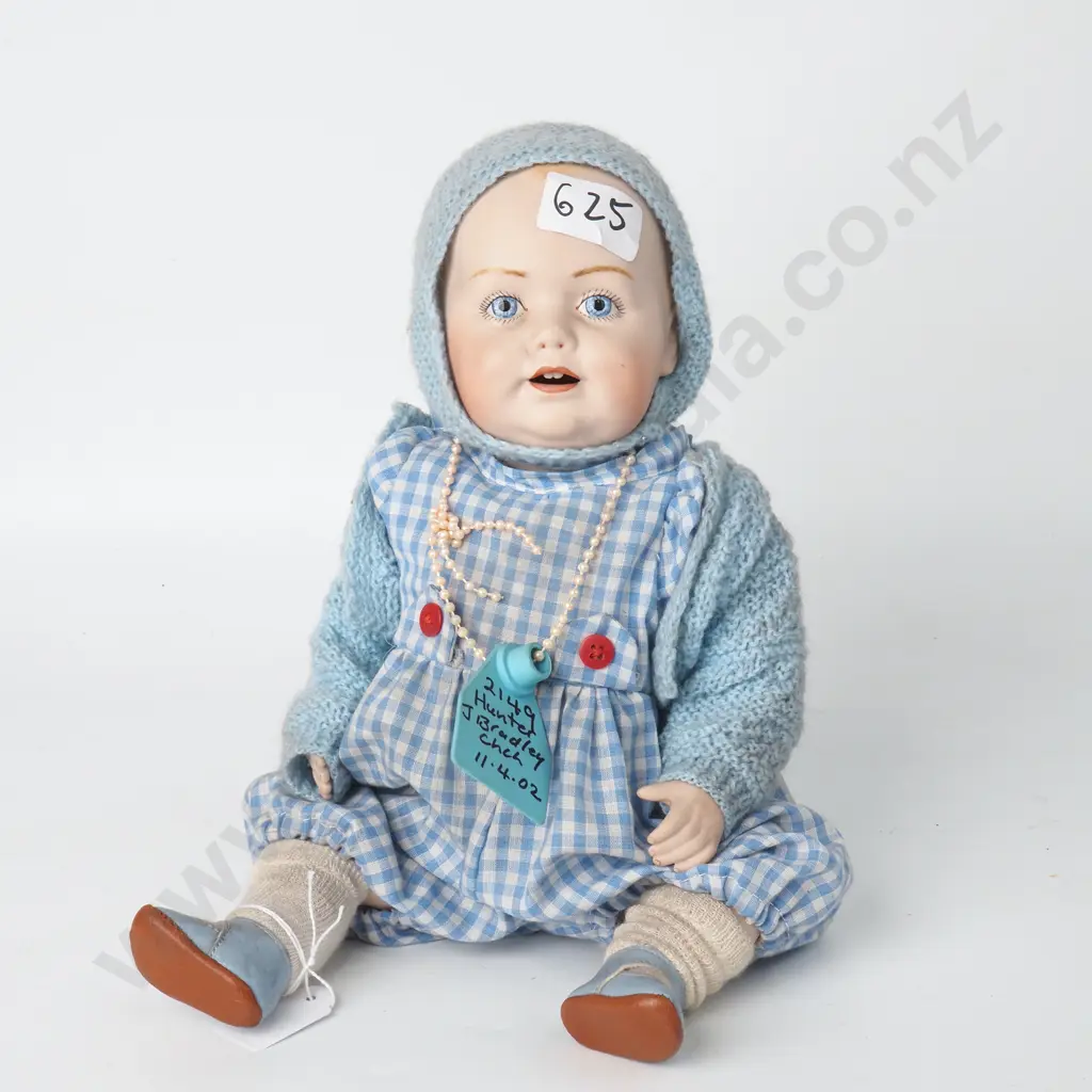 Vintage Johann Daniel Kestner Doll - Porcelain Boy Image 1++