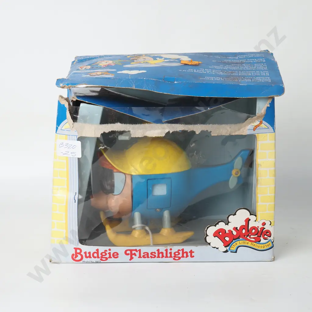 Budgie the Little Helicopter Flashlight Toy in Box Image 1++
