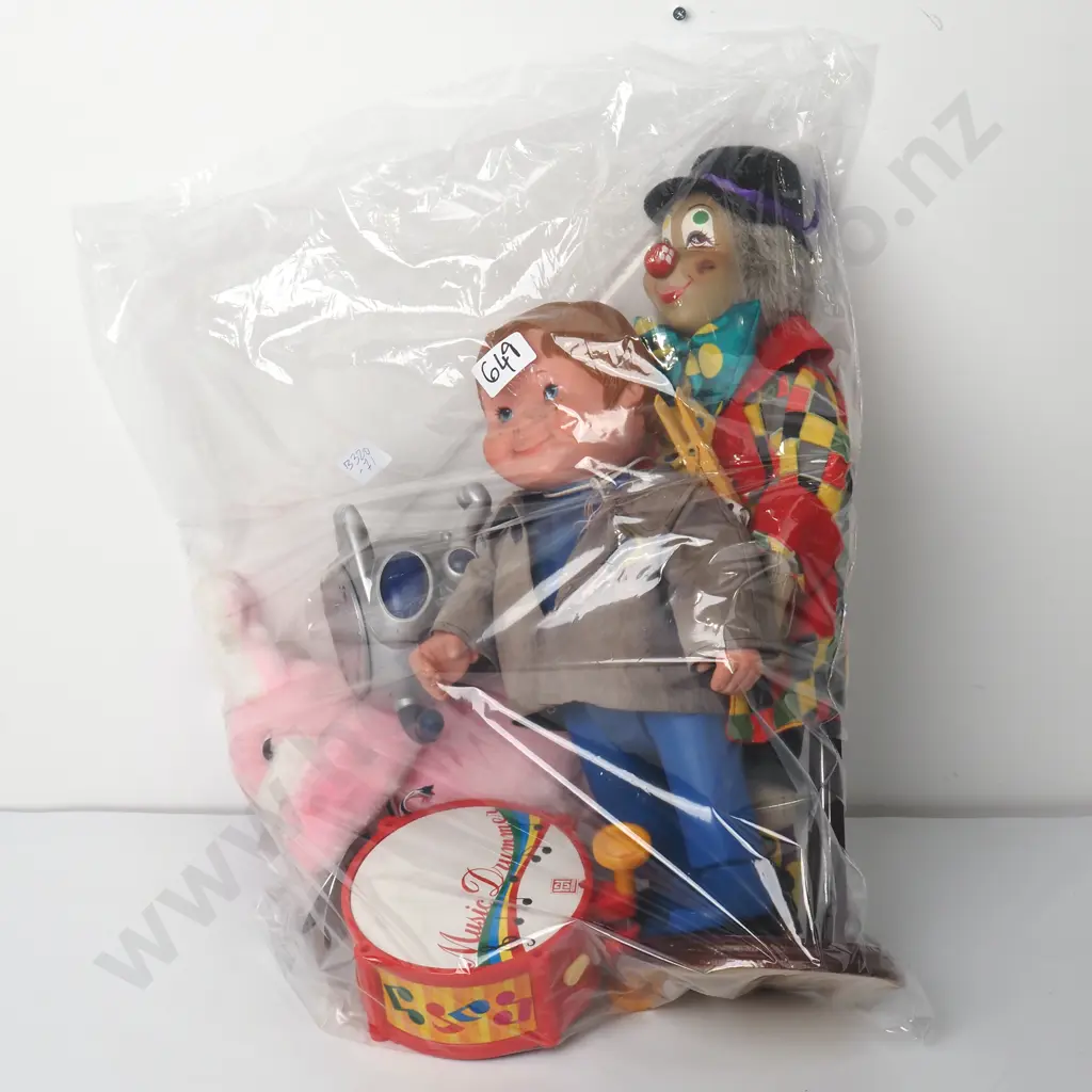 Four assorted Toys and Dolls Image 1++