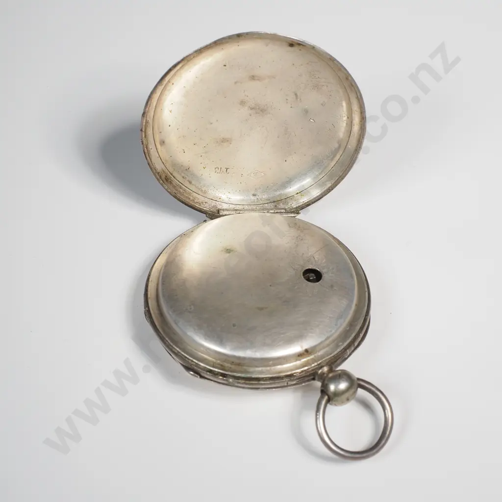 1752 Silver Verge Romilly Paris Pocket Watch A/F Image 1++