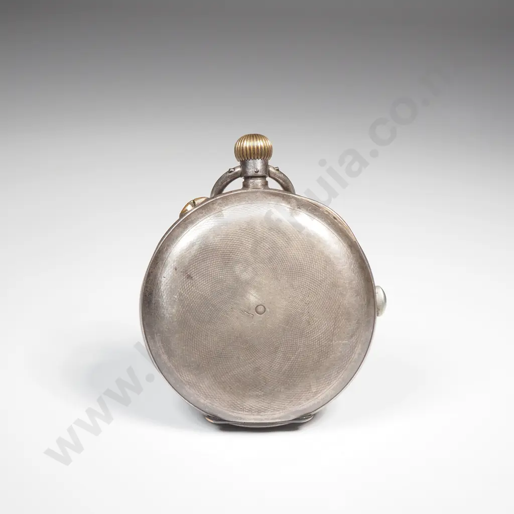 Sterling Silver Repeater Pocket Watch A/F Image 1++