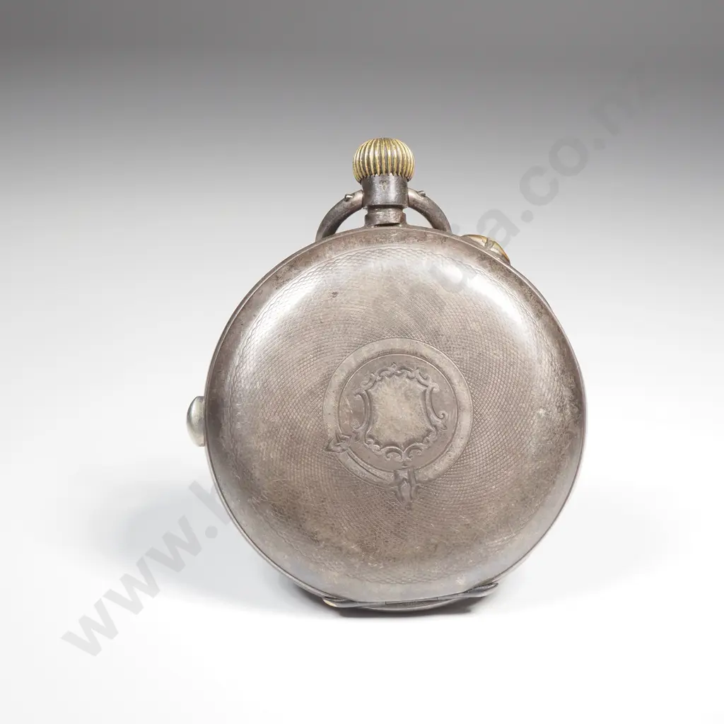 Sterling Silver Repeater Pocket Watch A/F Image 1++