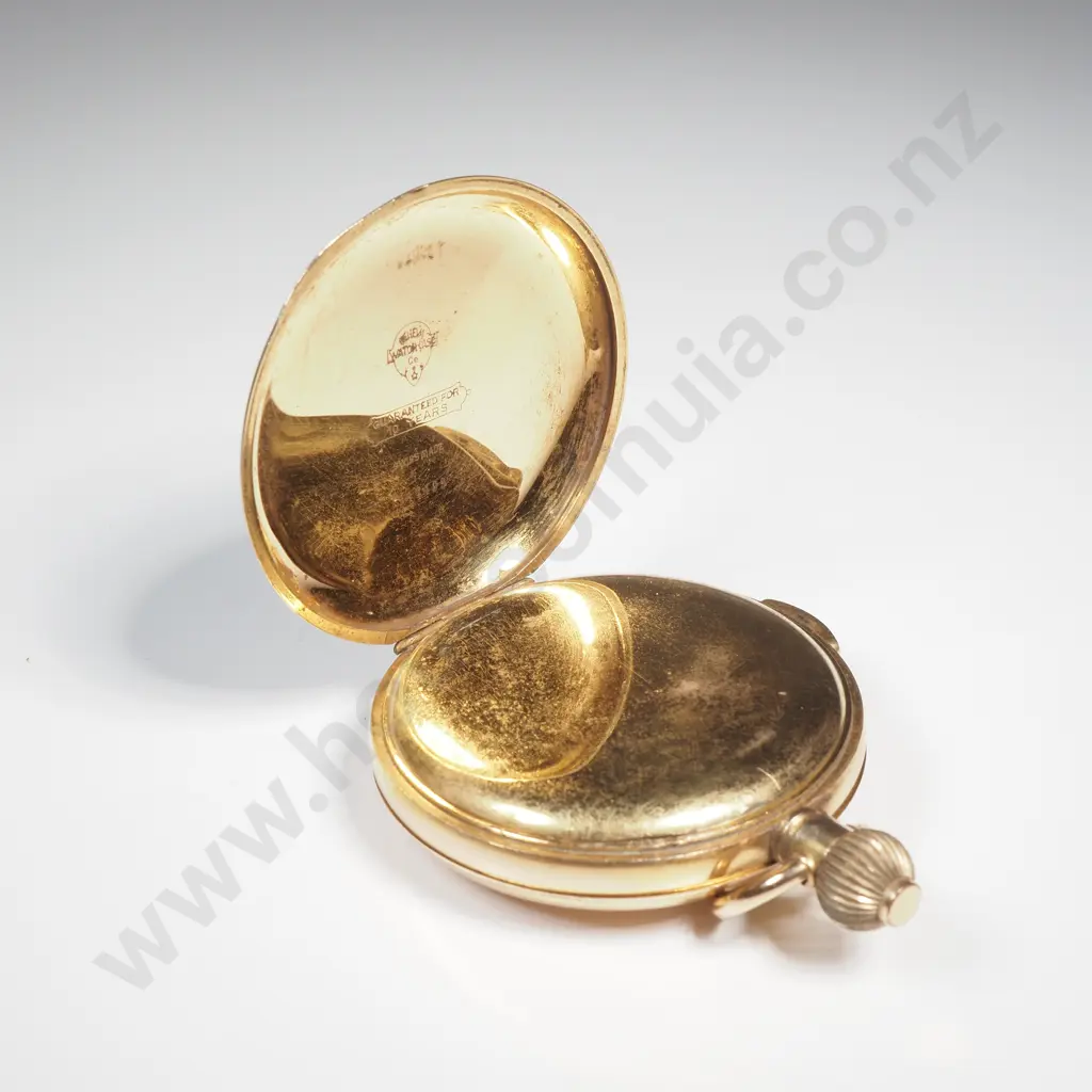 Antique Rolled Gold Quarter Repeater Pocket Watch A/F Image 1++