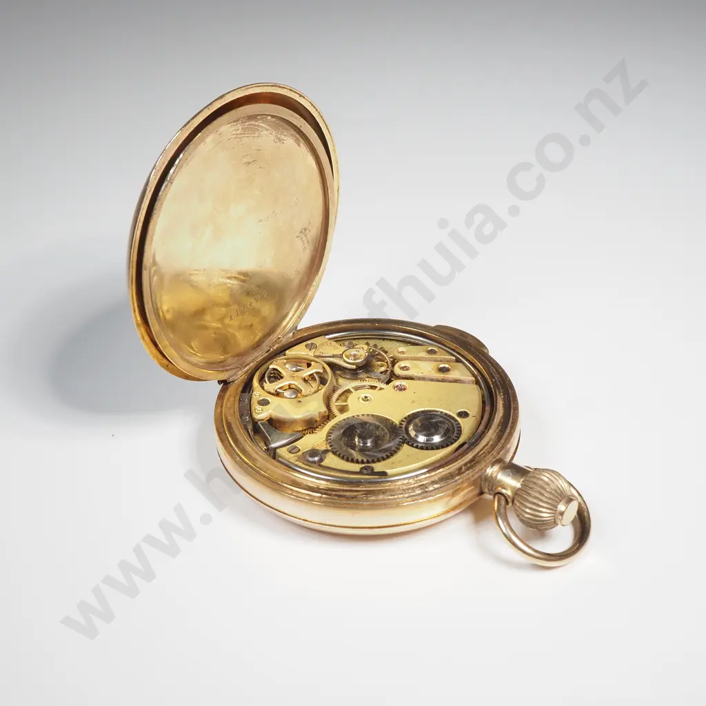 Antique Rolled Gold Quarter Repeater Pocket Watch A/F Image 1++