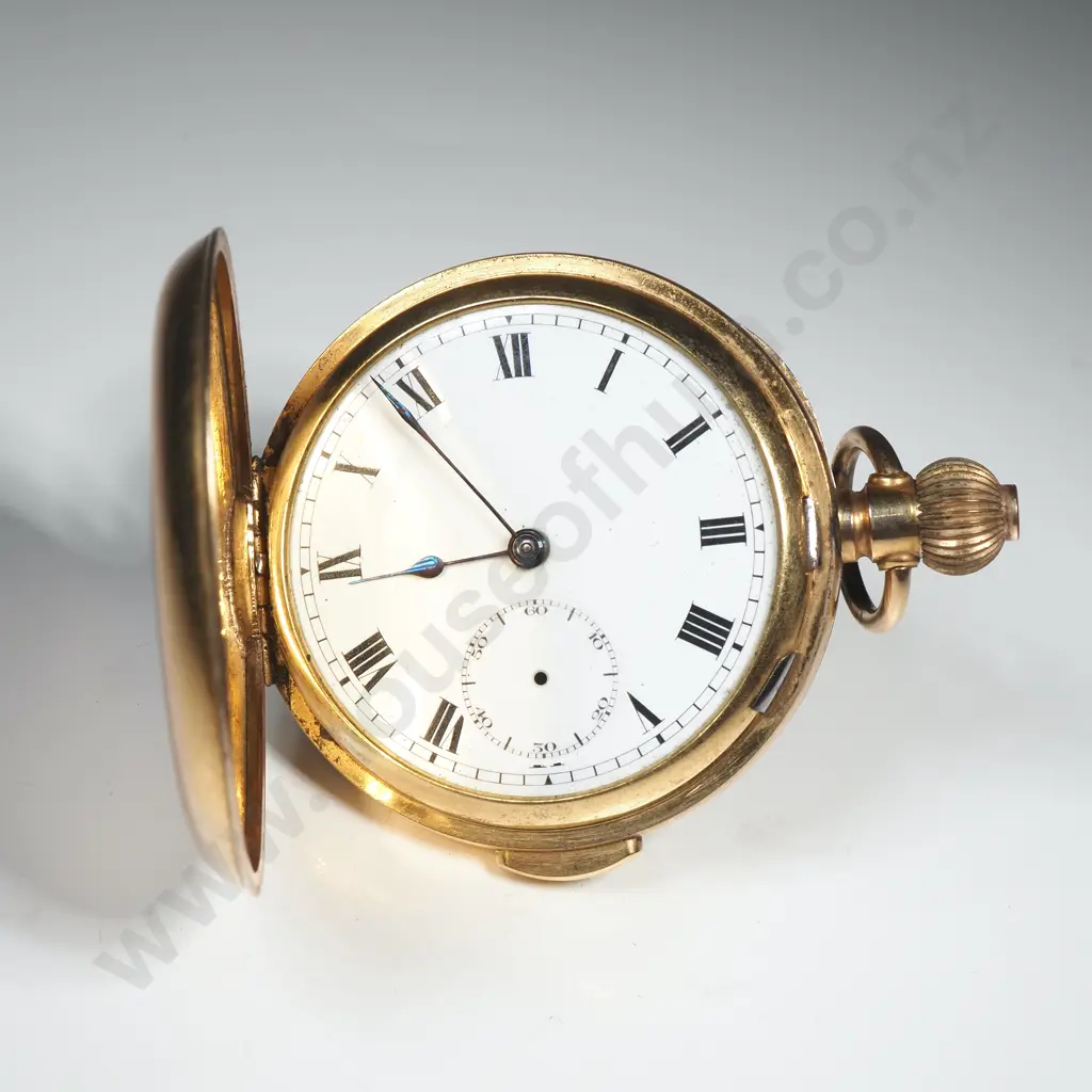 Antique Rolled Gold Quarter Repeater Pocket Watch A/F Image 1++