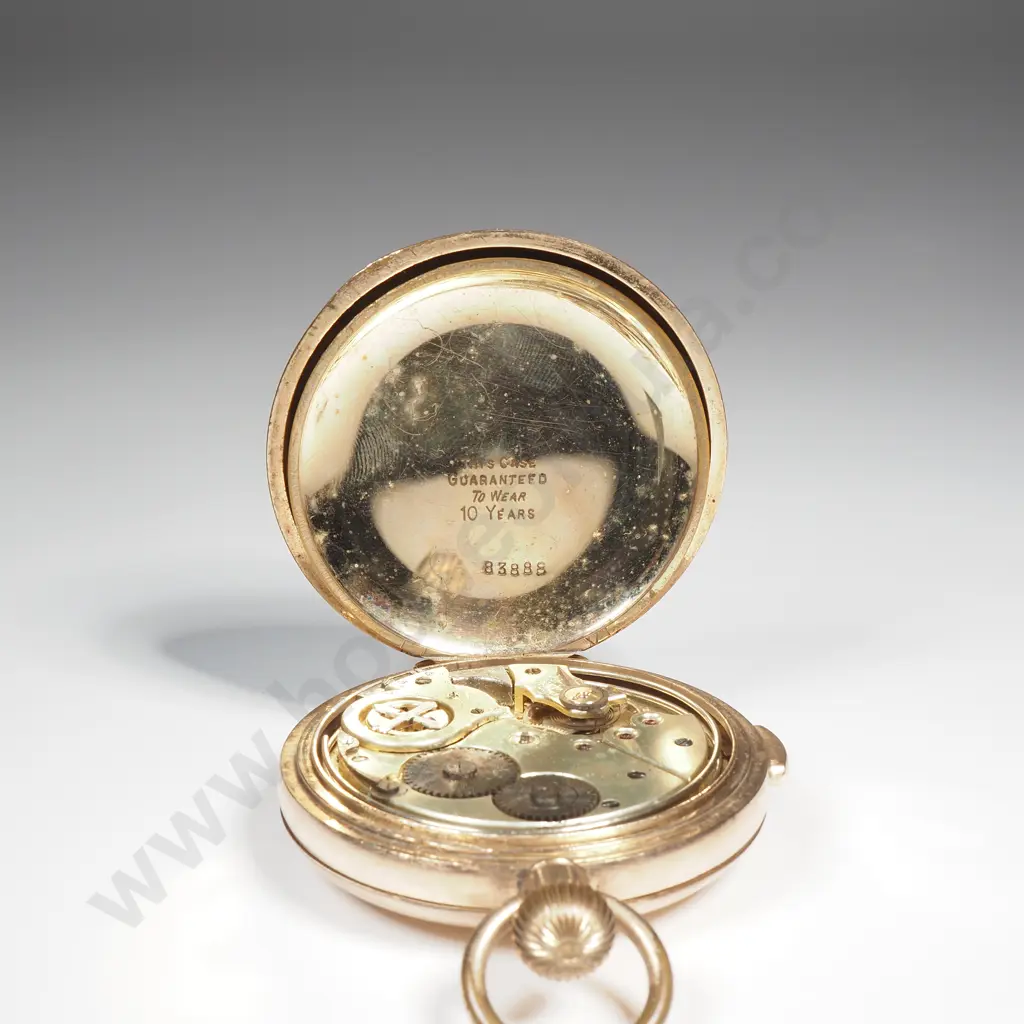 Antique Rolled Gold Quarter Repeater Pocket Watch Image 1++