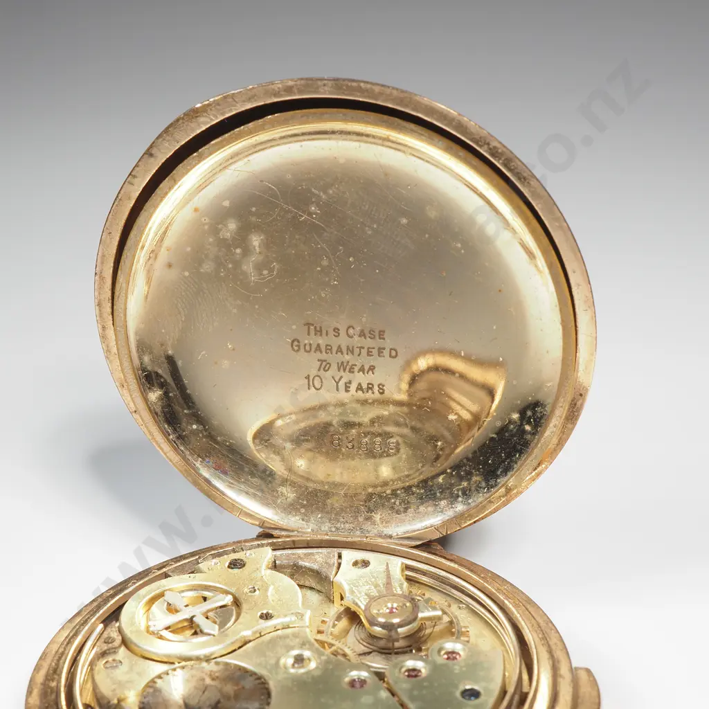 Antique Rolled Gold Quarter Repeater Pocket Watch Image 1++
