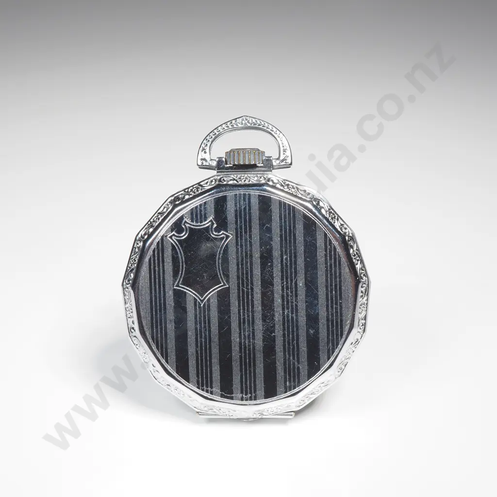 Antique Art Deco Elgin Pocket Watch Image 1++
