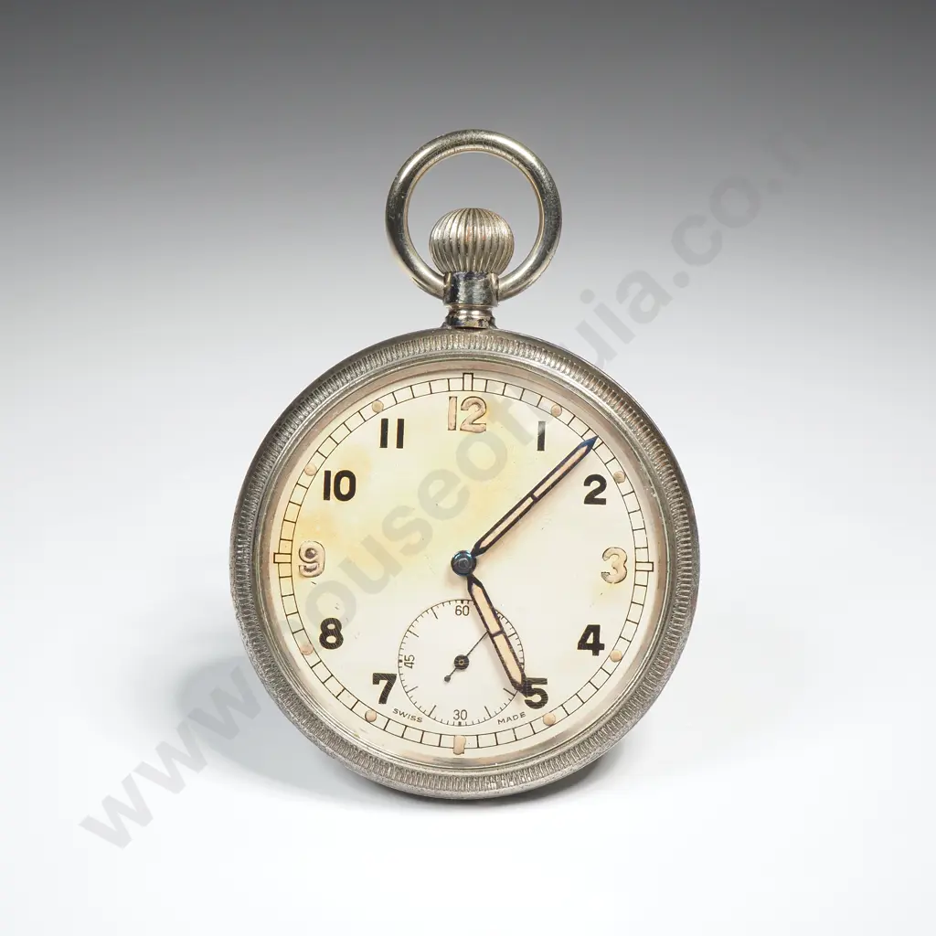 General Service Time Piece Pocket Watch by Barringtons London Image 1++
