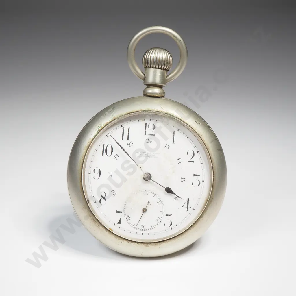 Interesting 24 Hour Pocket Watch A/F Image 1++