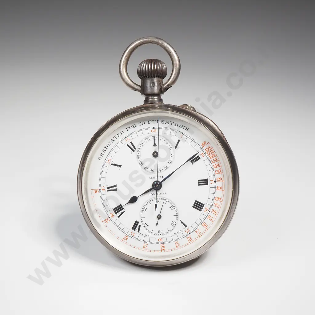 Antique Baume Longines Pocket Watch Chronometer Image 1++