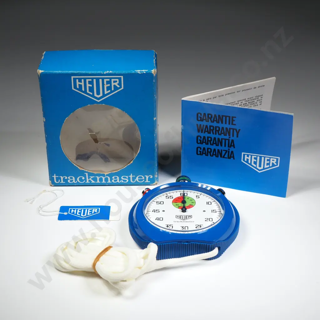 Vintage Heuer Pocket Watch in Original Packaging Image 1++